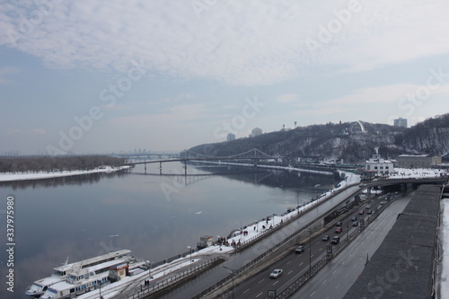 Ukraine Kiev city view