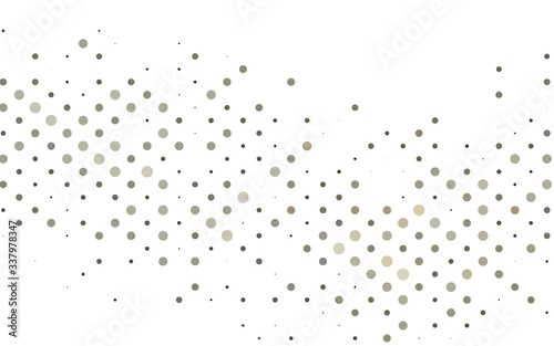 Light Black vector texture with disks. Blurred bubbles on abstract background with colorful gradient. Pattern for beautiful websites.