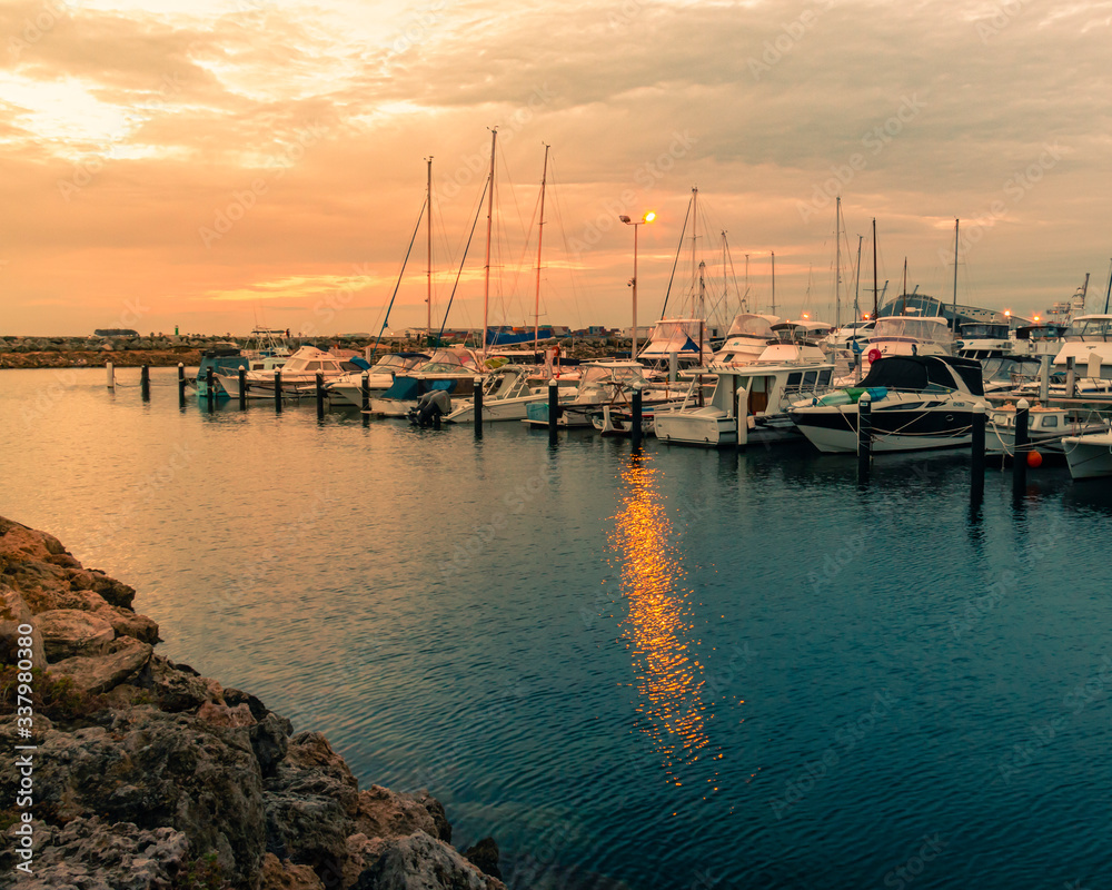 South Fremantle, Fremantle Port, Western Australia, Australia, Fremantle Sailing Boat