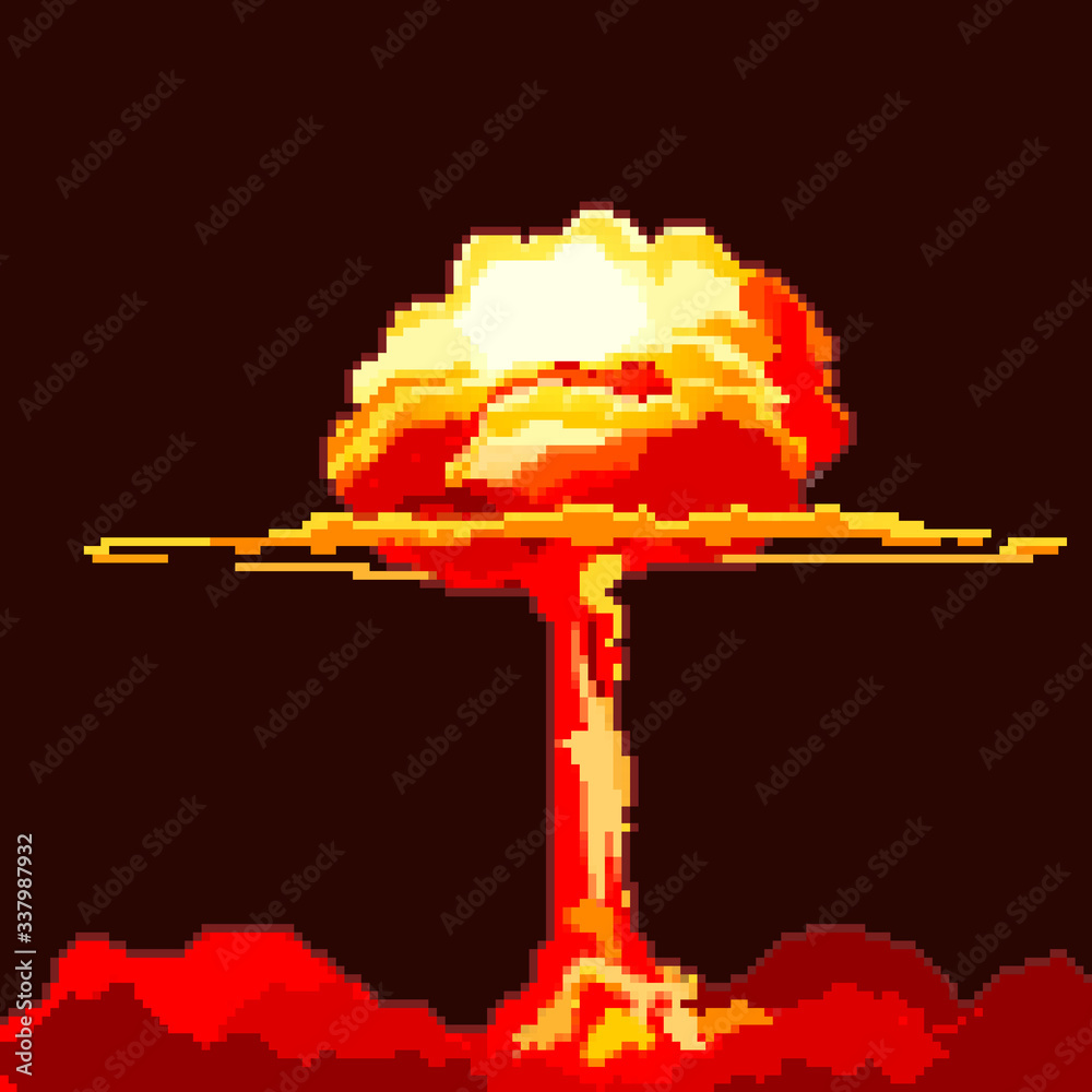 FREE pixel art bombs with animation by ankousse26