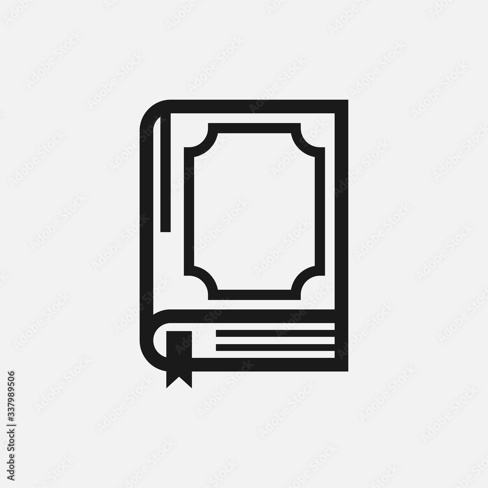 vector illustration of book. perfect for logo or icon education, publishing or magazine industry. simple flat color style vector illustration of book. perfect for logo or icon education, publishing or magazine industry. simple flat color style