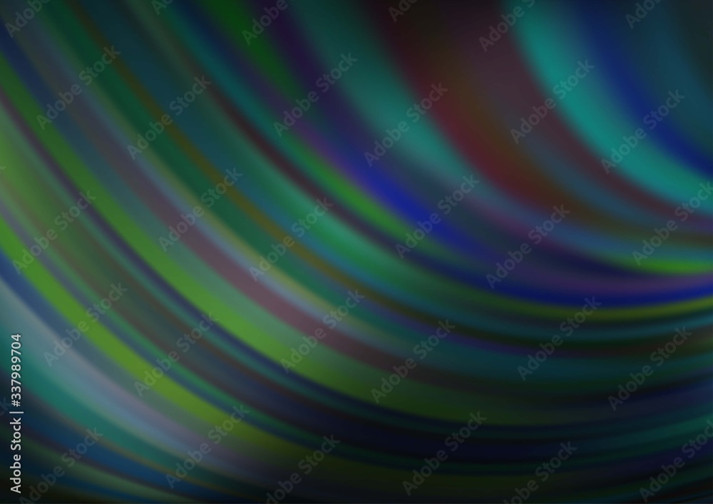 Dark Blue, Green vector background with abstract lines. Shining crooked illustration in marble style. Marble design for your web site. Dark Blue, Green vector background with abstract lines. Shining crooked illustration in marble style. Marble design for your web site.