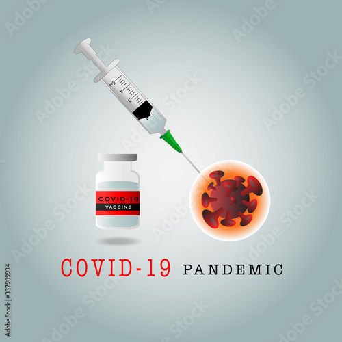 COVID-19 pandemic: vaccination or COVID-19 cure concept