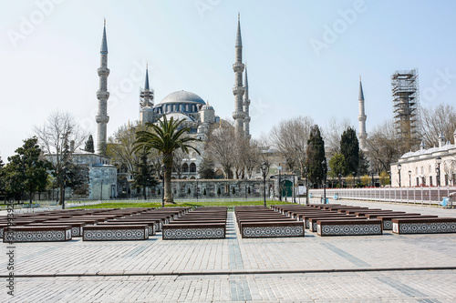 Photography Turkish government announced a two-day curfew to prevent the spread of the epide