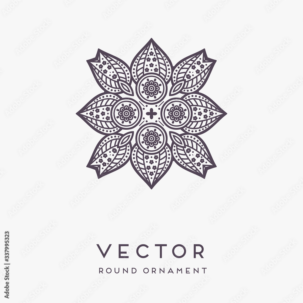 Obraz premium Vector indian Mandala