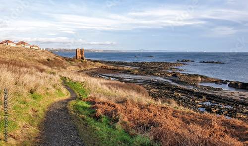 Fife Coastal Path from Burntisland to Kirkcaldy - Scotland - UK
