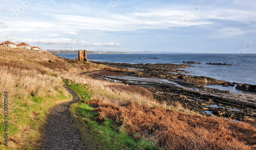 Fife Coastal Path from Burntisland to Kirkcaldy - Scotland - UK photo