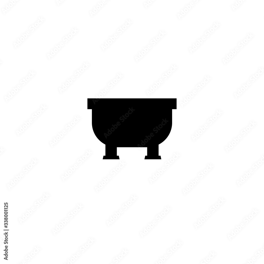 bath in the bathroom icon bath in the bathroom icon