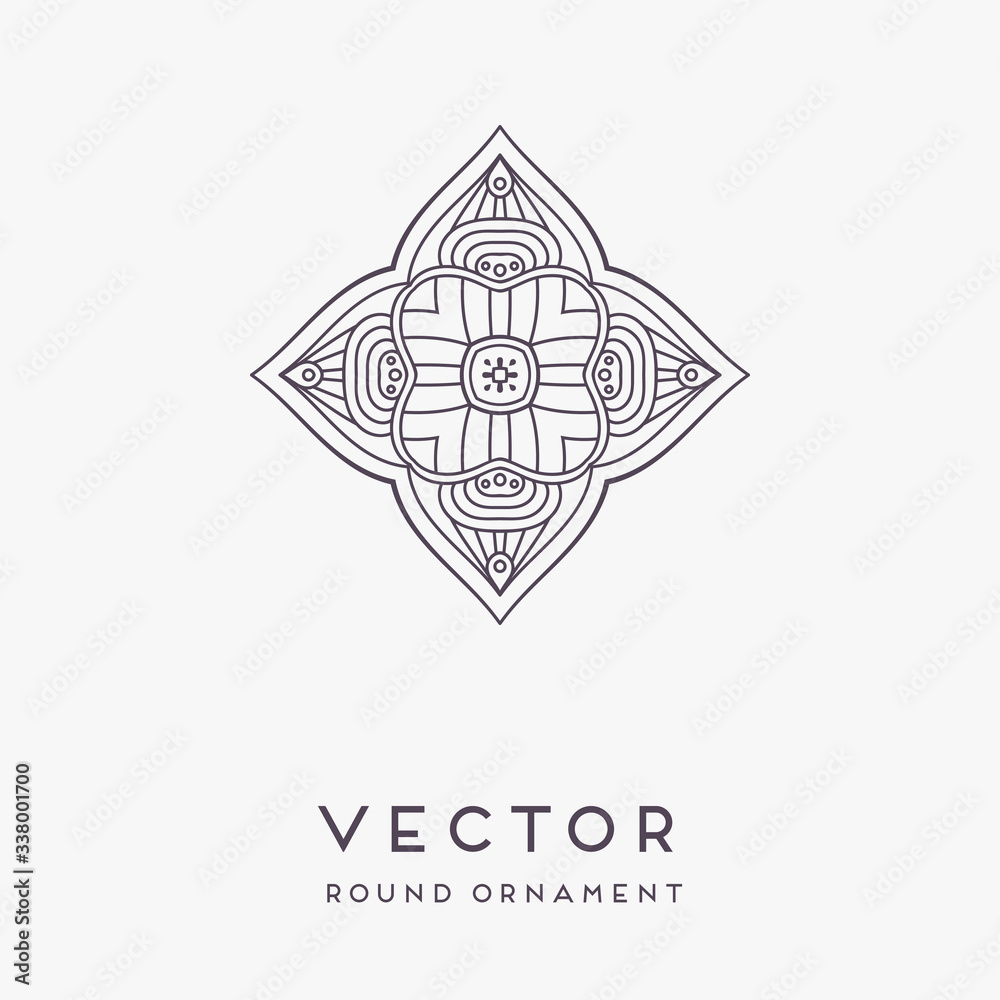 Obraz premium Vector indian Mandala