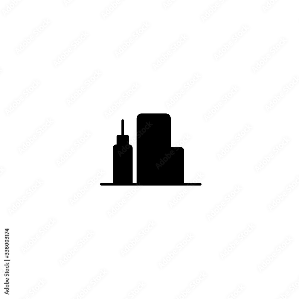 towers icon vector