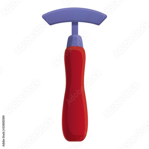 Cobbler tool icon. Cartoon of cobbler tool vector icon for web design isolated on white background