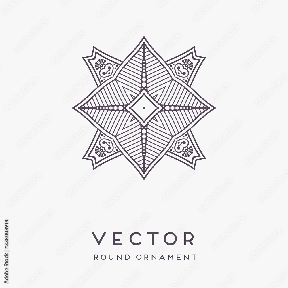 Obraz premium Vector indian Mandala