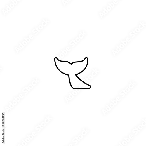 tail icon vector icon
