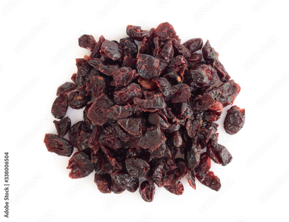 Dried Dried canberry mix blueberry fruit isolated on white backgroud, food healty diet Dried Dried canberry mix blueberry fruit isolated on white backgroud, food healty diet