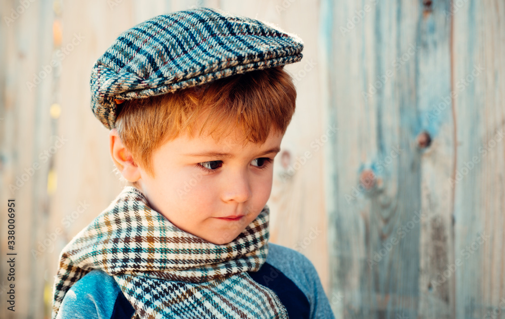 Sad boy. Upset child. Childrens frustration. Serious kid. Cute children face.