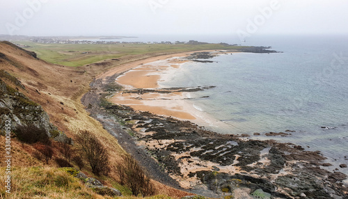 Slika na platnu Fife Coastal Path from Lower Largo to St Monans - Scotland, UK