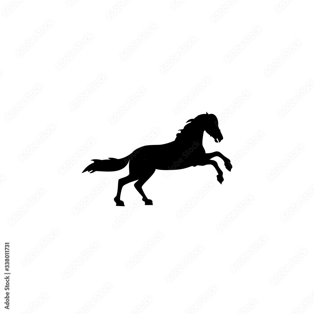 horse icon vector