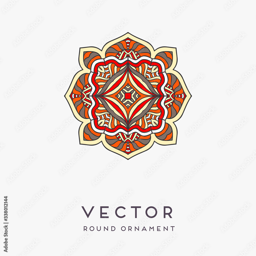 Vector indian Mandala Vector indian Mandala