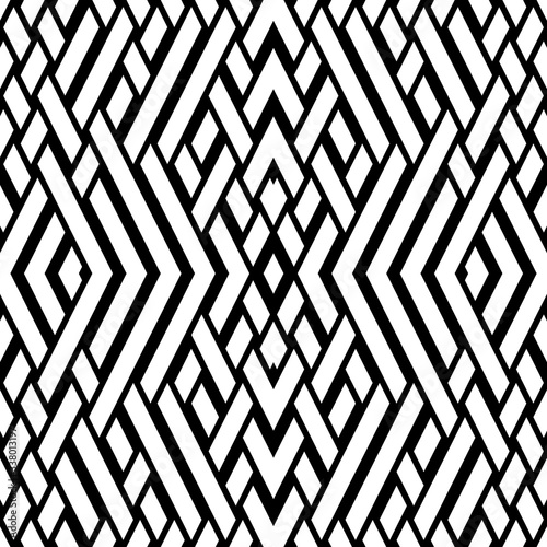 Seamless pattern with oblique white bands