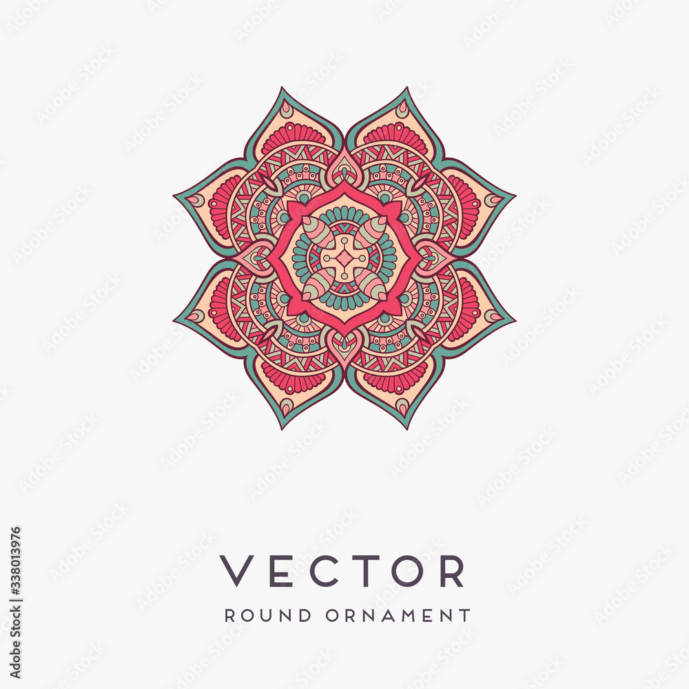 Vector indian Mandala Vector indian Mandala