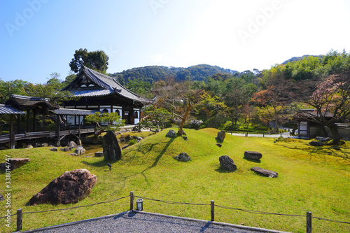 Japanese garden at Kodaiji Temple, Kyoto City, Kyoto Pref., Japan photo