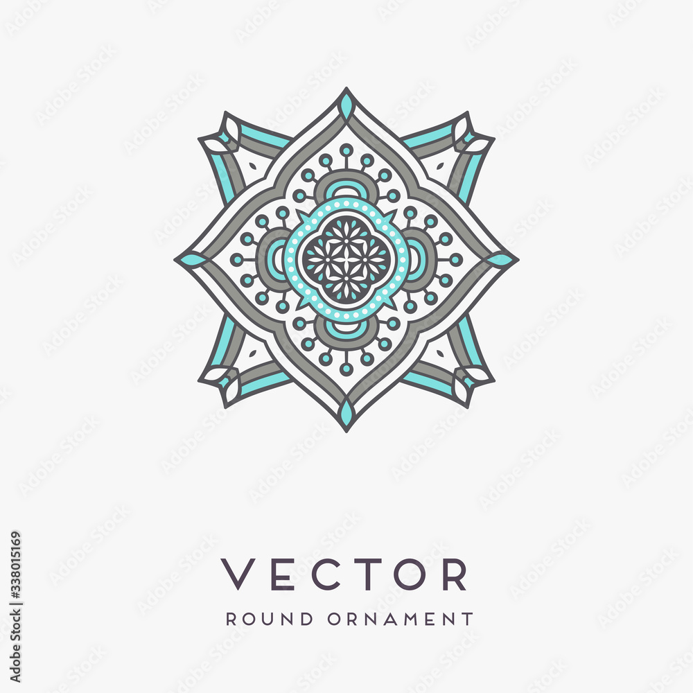 Vector indian Mandala Vector indian Mandala
