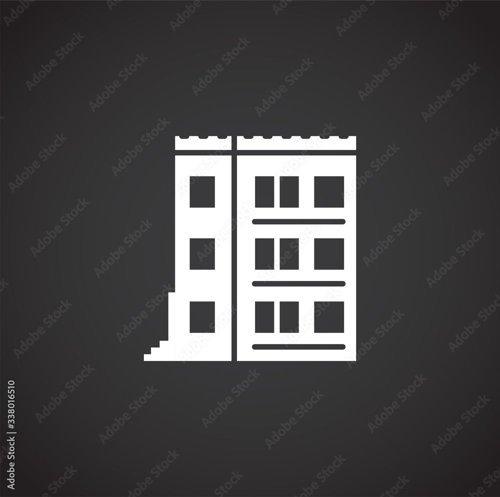 Estate related icon on background for graphic and web design. Creative illustration concept symbol for web or mobile app Estate related icon on background for graphic and web design. Creative illustration concept symbol for web or mobile app