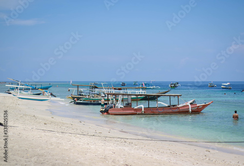 fishing boat on the beach © Ahmad