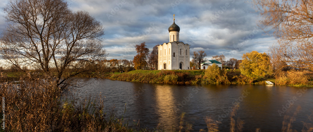 Church of the Intercession on the Nerl. Bogolyubovo, Vladimir region, Golden Ring of Russia