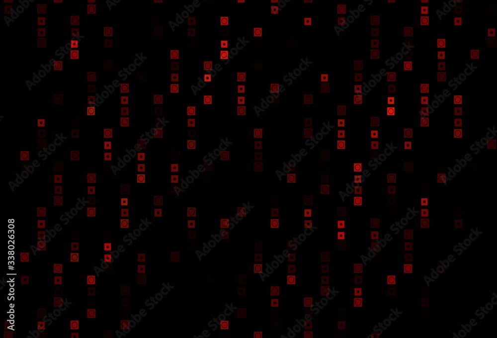 Dark Orange vector background with rectangles, circles. Dark Orange vector background with rectangles, circles.
