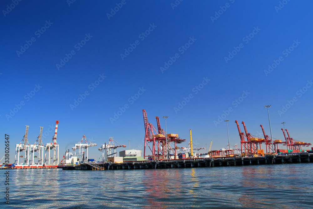 Industrial suburb of Melbourne city, Australia Industrial suburb of Melbourne city, Australia