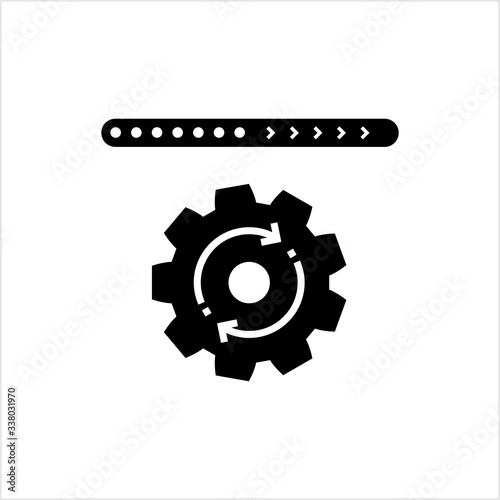 System Update Icon, Replacing Older Version Of Software With New, Improved, Fixed Software, Os Update,
