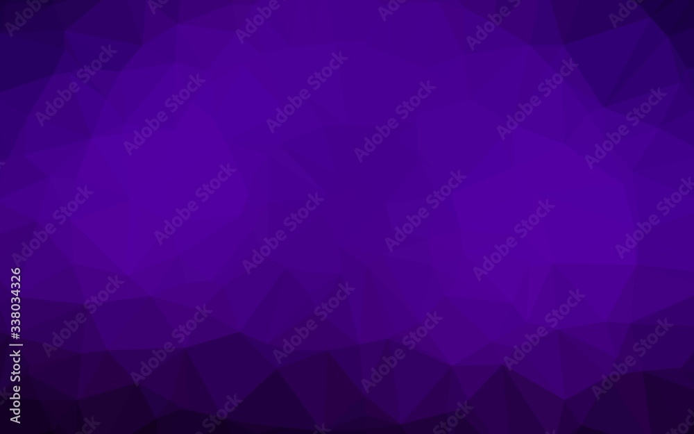 Dark Purple vector blurry triangle template. Brand new colorful illustration in with gradient. Textured pattern for background. Dark Purple vector blurry triangle template. Brand new colorful illustration in with gradient. Textured pattern for background.