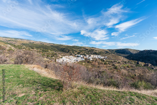 Juviles, small town in the Alpujarra (Spain)