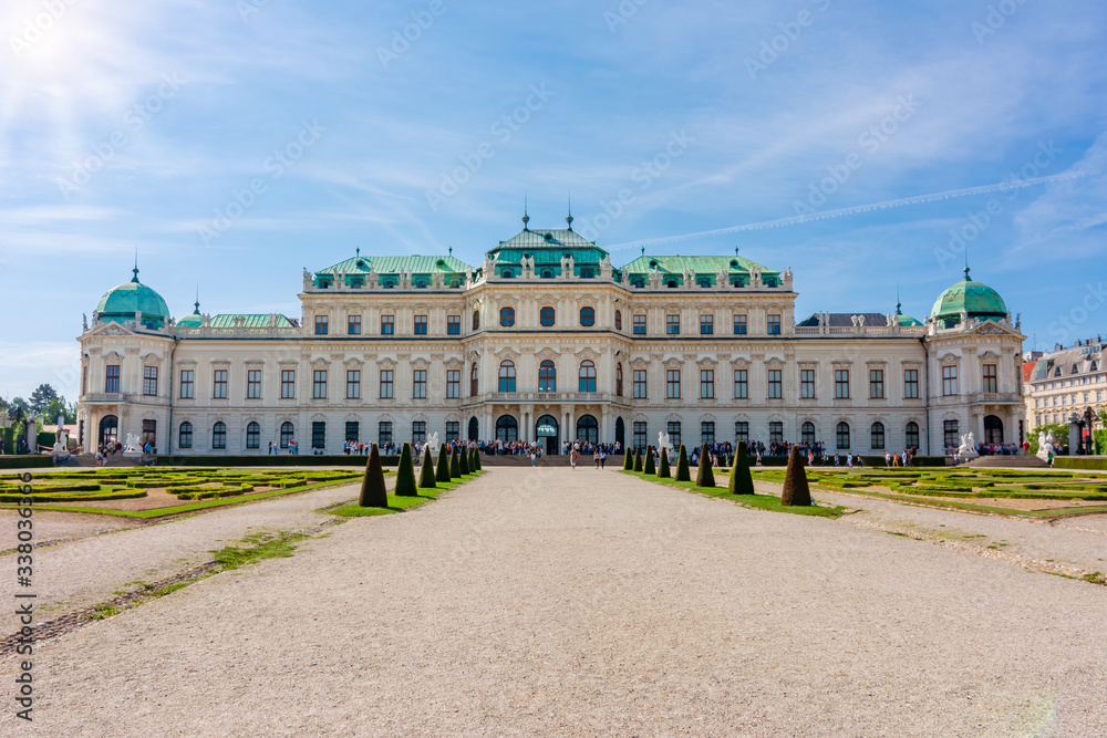 Upper Belvedere palace in Vienna, Austria