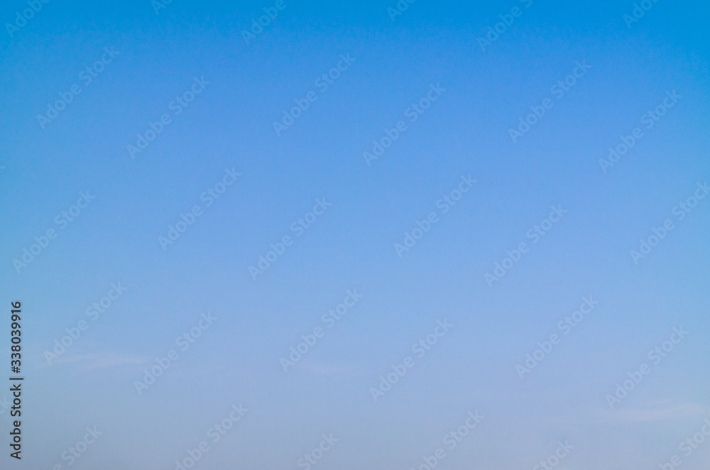 Cloudless blue sky background image
