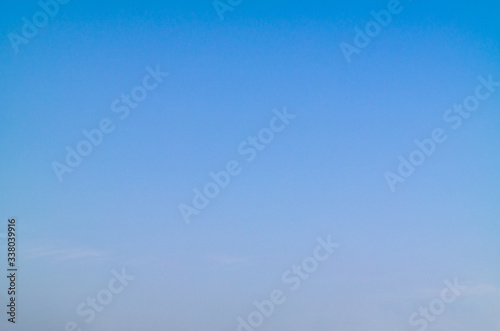 Cloudless blue sky background image