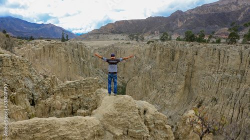 Valle de la Luna in der Nähe von La Paz photo