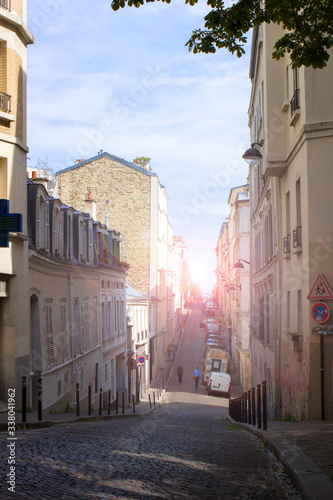 Fototapeta Naklejka Na Ścianę i Meble -  Old city street