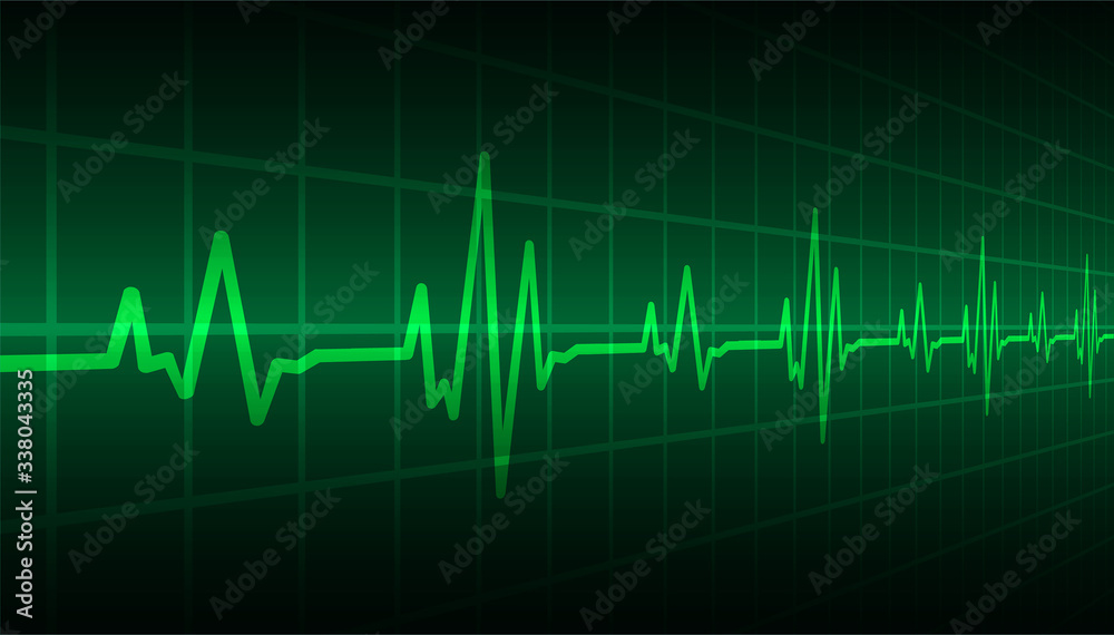 Heart pulse monitor with signal. Heart beat. ekg icon wave Heart pulse monitor with signal. Heart beat. ekg icon wave