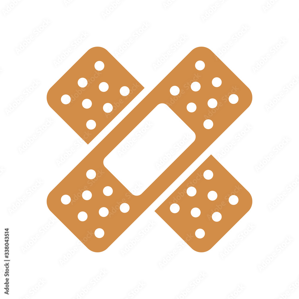 plaster icon vector design illustration plaster icon vector design illustration