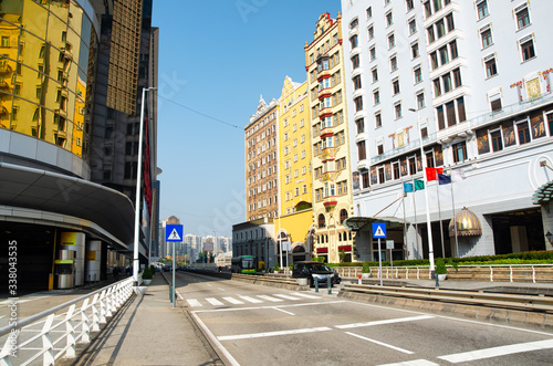 street in the city of Macao