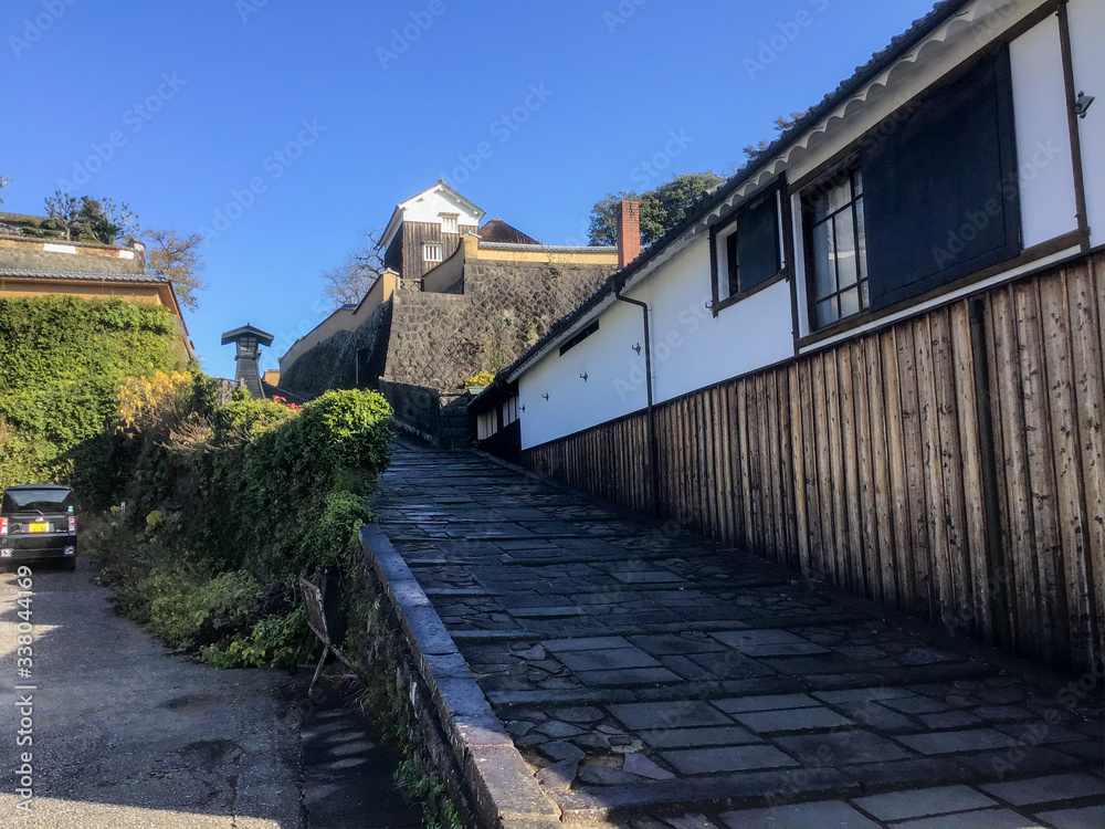 Suya no Saka Slope and Shioya no Saka Slope connecting Kitadai Samurai Residence and Minamidai Samurai Residence