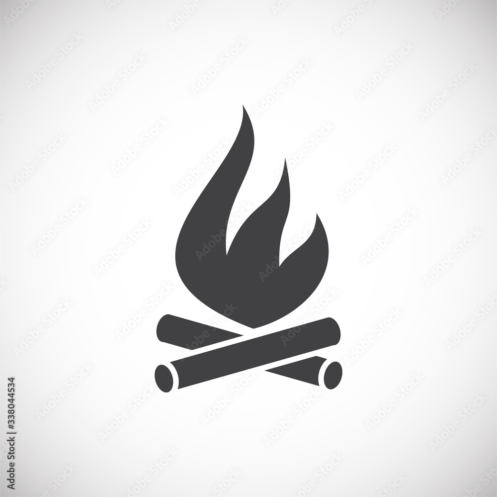Fire related icon on background for graphic and web design. Creative illustration concept symbol for web or mobile app Fire related icon on background for graphic and web design. Creative illustration concept symbol for web or mobile app