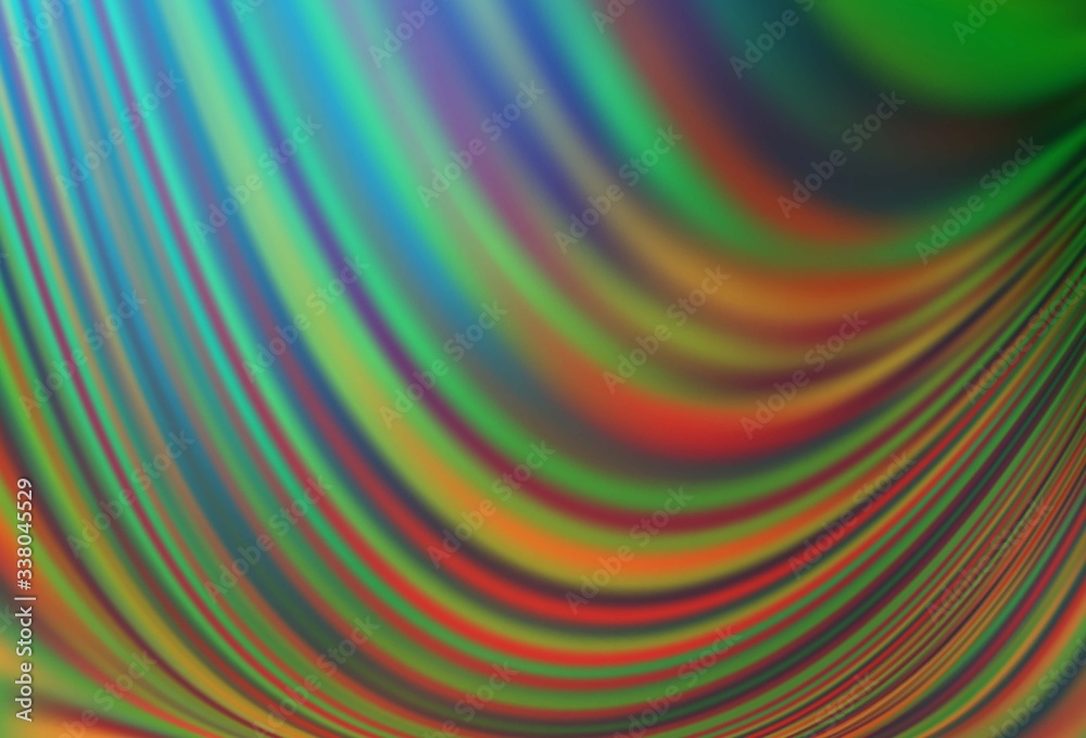 Light Green, Yellow vector background with bubble shapes. Light Green, Yellow vector background with bubble shapes.