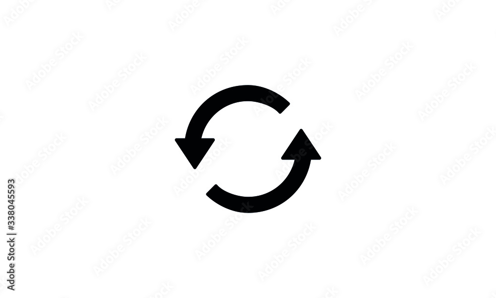 Refresh, Rotation arrow icon vector illustration,Update symbol Refresh, Rotation arrow icon vector illustration,Update symbol
