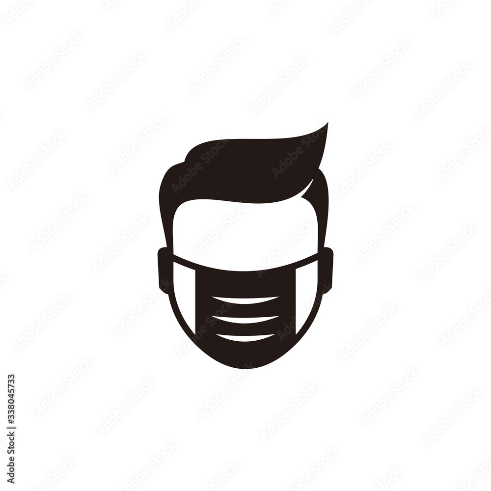 Use mask icon vector illustration Use mask icon vector illustration