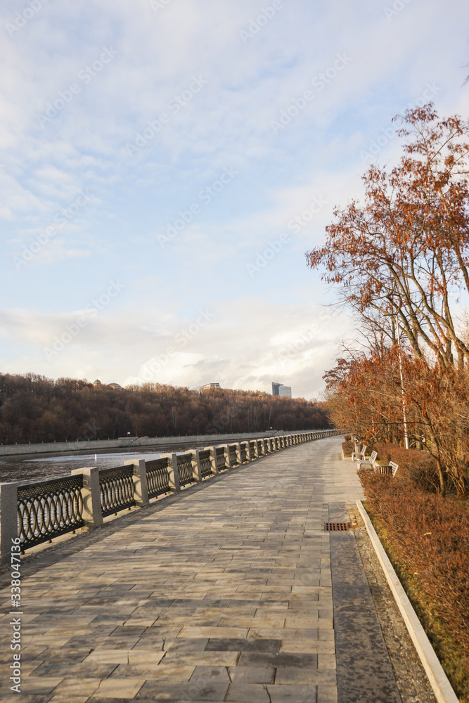 road in the park