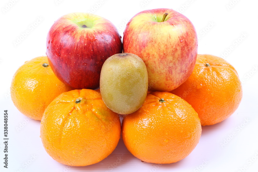 Healthy fruit isolated on white background Healthy fruit isolated on white background