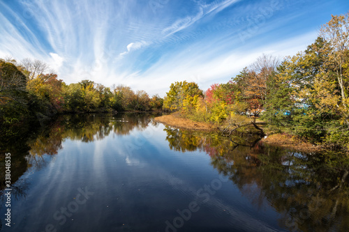 An Afternoon of Autumn in Watertown, Massachusetts